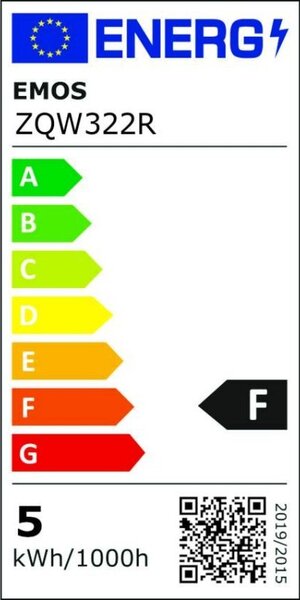 EMOS Inteligentná LED žiarovka GoSmart E14 4,8W 230V Wi-Fi RGB stmievateľná