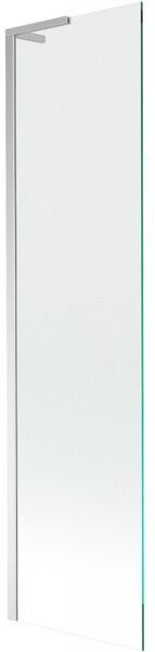 Mexen Next L vaňová zástena s 1-krídlom 50 x 150 cm, transparentná, chróm - 895-050-000-03-00-01