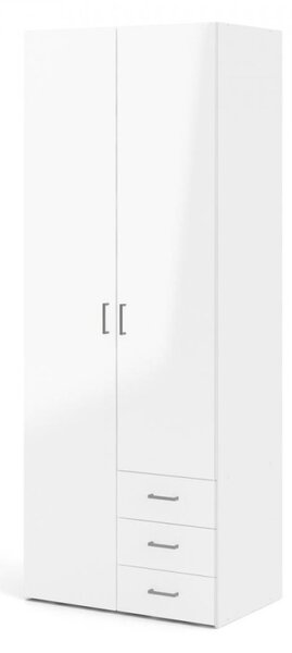 Falco Skriňa Sid 2d3s 425 biela/biely lesk