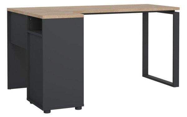 Falco Písací stôl rohový Sigal 600/03 sivá/jackson hickory