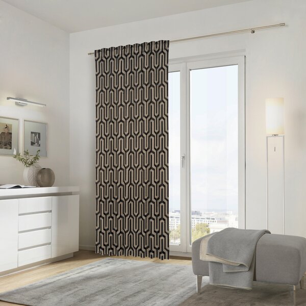 HOTOVÝ ZÁVES, nepriehľadné, 140/245 cm Dieter Knoll - Záclony & závesy, Online Only