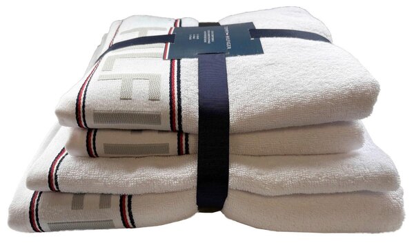 SADA FROTÉ UTERÁKOV, biela Tommy Hilfiger - Kúpeľňový textil, Online Only