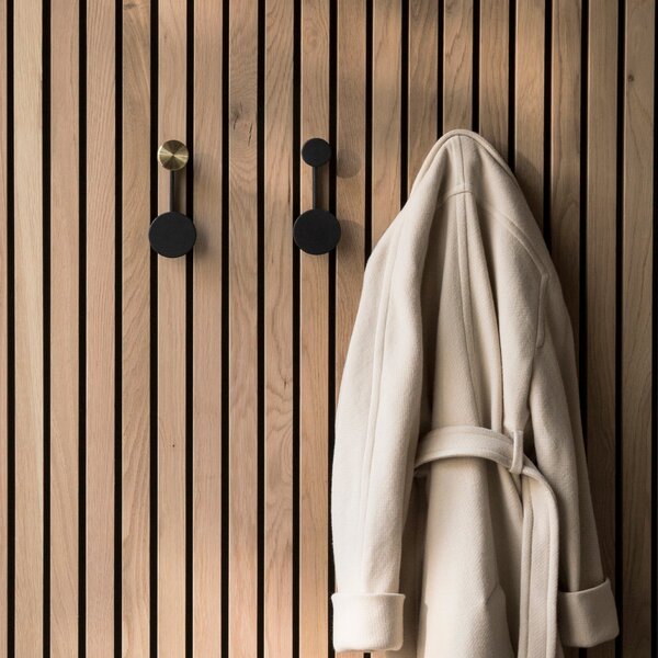 Nástenný vešiak Afteroom Small, Black – Audo Copenhagen