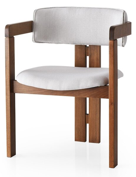 Kalune Design Jedálenská stolička CO z masívu béžová/orech