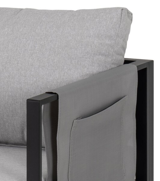 House 5 Záhradná odpočinková zostava RELAX 2+1+1 sivá