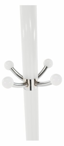 KONDELA Vešiak, biela, ALAN NEW