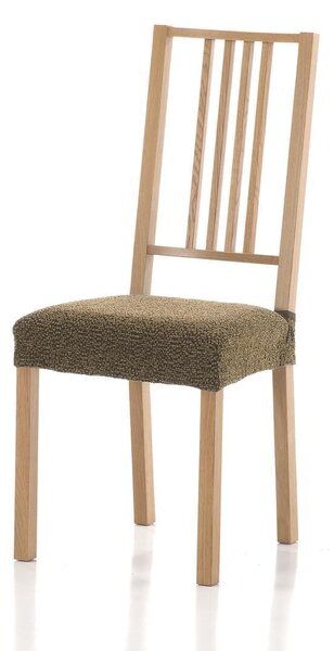 Forbyt, poťah elastický na sedák stoličky, petra komplet 2 ks, hnedý