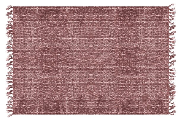 PRESENT TIME Bavlnený vínový koberec Washed 140 × 200 cm