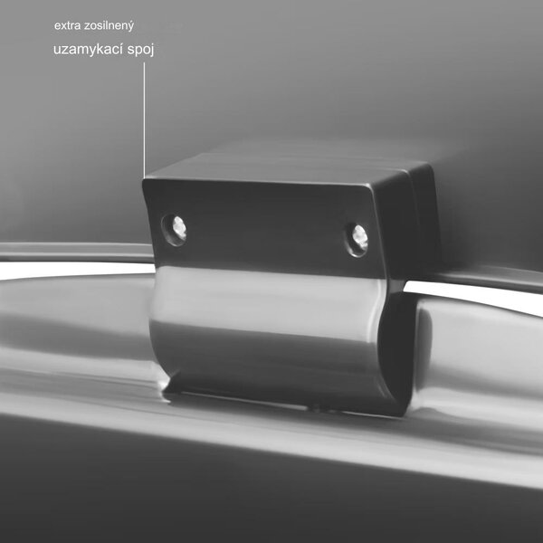Bezdotykový odpadkový kôš s USB 30l - čierny