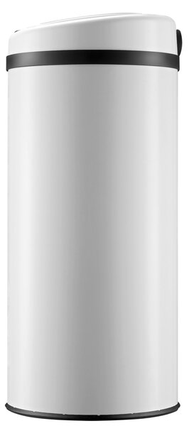 Bezdotykový odpadkový kôš s USB 50l - biely