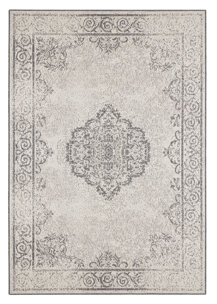 Hanse Home , Kusový koberec Twin Supreme 103870 Grey / Cream – na von aj na doma, 200x290, šedá, chodba / predsieň