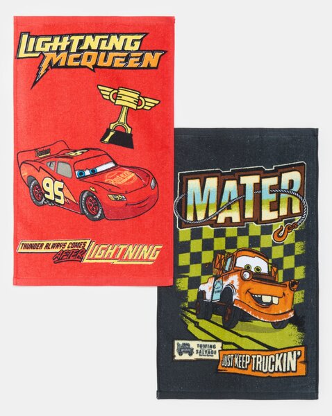 Sinsay - Bavlnené uteráky Cars 2 pack - viacfarebná