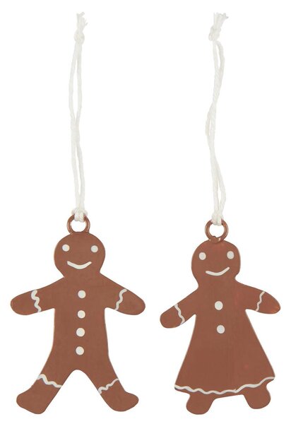 IB Laursen Vianočná ozdoba GINGERBREAD, hnedá