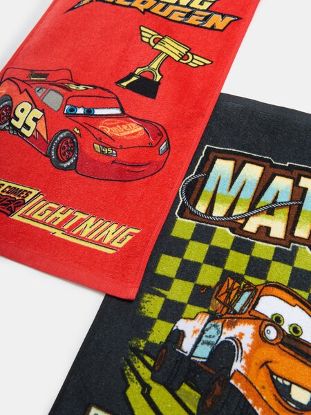 Sinsay - Bavlnené uteráky Cars 2 pack - viacfarebná