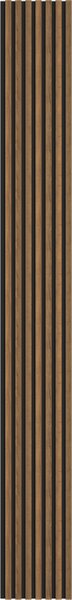 Mexen Lam-B stenové lamely 275 x 31,5 cm, HDF doska 4 mm, Dub Mocca - S100-275317-2812-074