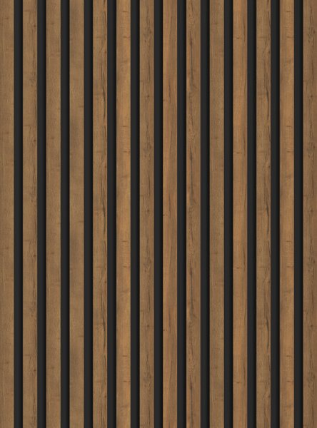Mexen Lam-B stenové lamely 275 x 31,5 cm, HDF doska 4 mm, Dub Mocca - S100-275317-2812-074