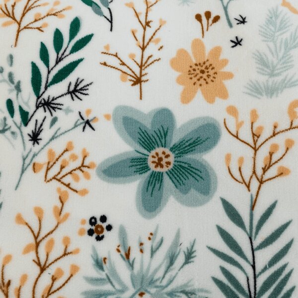 Mikroplyšové obliečky BOTANELLA modré Rozmer obliečky: 70 x 90 cm | 140 x 200 cm