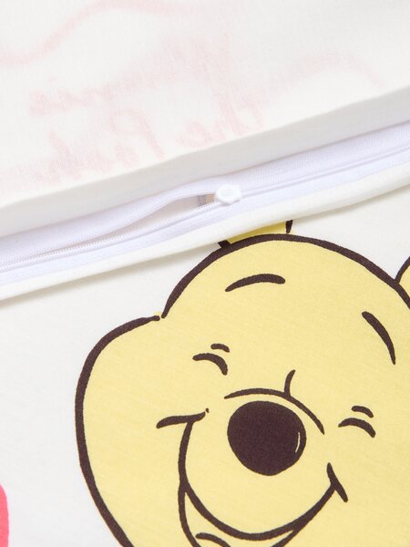 Sinsay - Súprava obliečok na vankúš Winnie the Pooh 2 pack - krémová