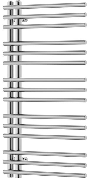 Mexen Neptun, vykurovacie teleso 900x500 mm, 291 W, chrómová, W101-0900-500-00-01