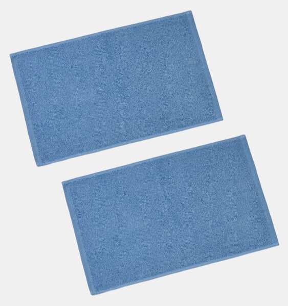 Sinsay - Jednofarebné bavlnené uteráky 2 pack - modrá