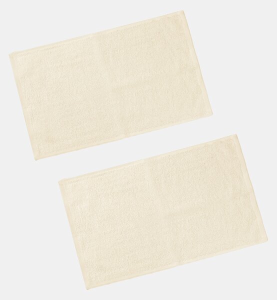 Sinsay - Jednofarebné bavlnené uteráky 2 pack - krémová