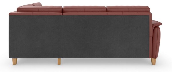 ROHOVÁ SEDAČKA, koža, červenohnedá Sit & More - Sedačky, Online Only