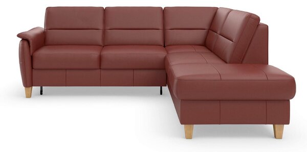 ROHOVÁ SEDAČKA, koža, červenohnedá Sit & More - Sedačky, Online Only