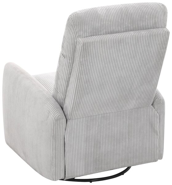 RELAXAČNÉ KRESLO, kov, textil, svetlosivá Carryhome - Kreslá