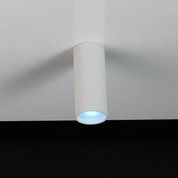 LED stropné bodové svetlá Stag, CCT a RGBW, biela