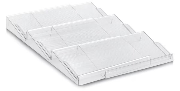 Zeller Present Organizér na korenky do zásuvky, schodíky 2ks COMPACTA - 41,3 x 19,5–38 x 3,2 cm