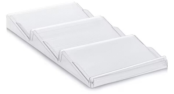 Zeller Present Organizér na korenky do zásuvky, schodíky 2ks COMPACTA - 41,3 x 19,5–38 x 3,2 cm