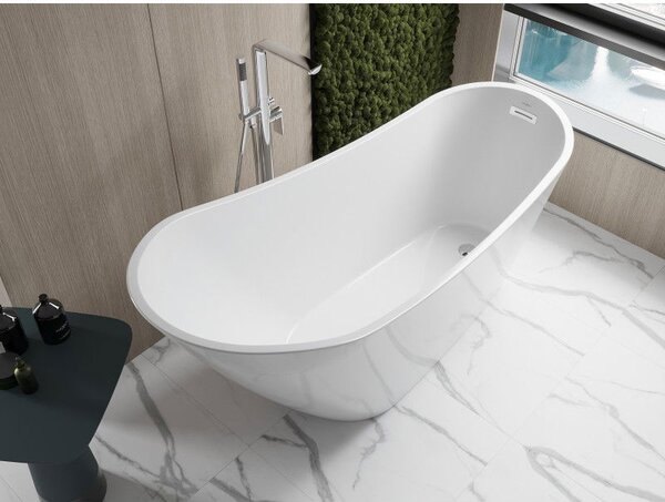 Mexen Oviedo voľne stojaca vaňa 170 x 76 cm, biela - 51561707600