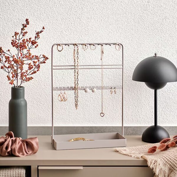 Zeller Present Kovový organizér / stojan na šperky SCHMUCK, 24 x 10 x 33 cm