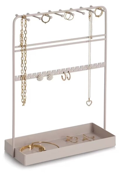 Zeller Present Kovový organizér / stojan na šperky SCHMUCK, 24 x 10 x 33 cm