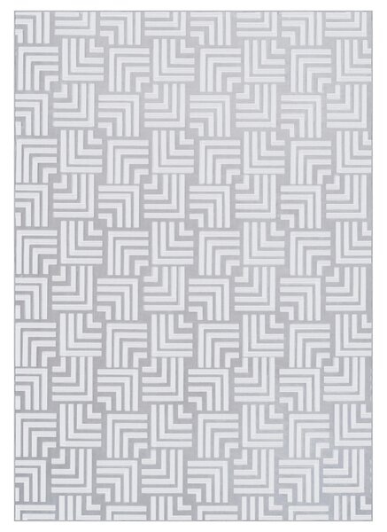 PLOCHO TKANÝ KOBEREC, 120/160 cm strieborná Kayoom - Online Only bytové doplnky, Online Only