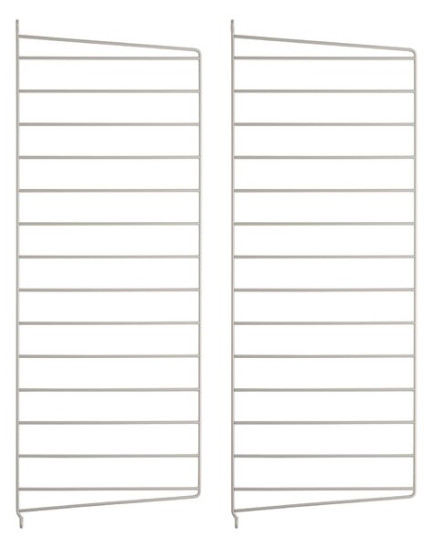 Nástenný panel 75 x 30 cm, Beige, 2 kusy – String