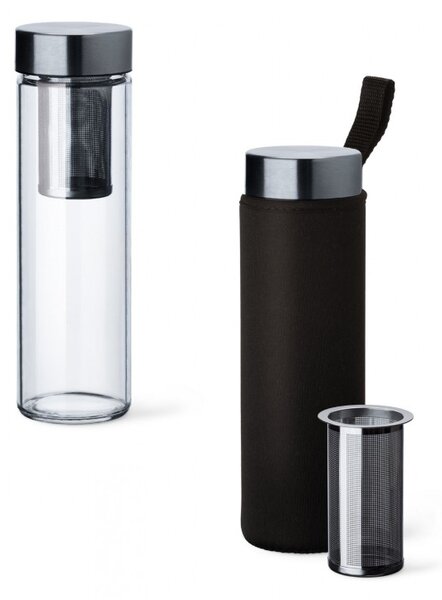 SIMAX PURE AQUA SKLENENÁ FĽAŠA S FILTROM 500ML