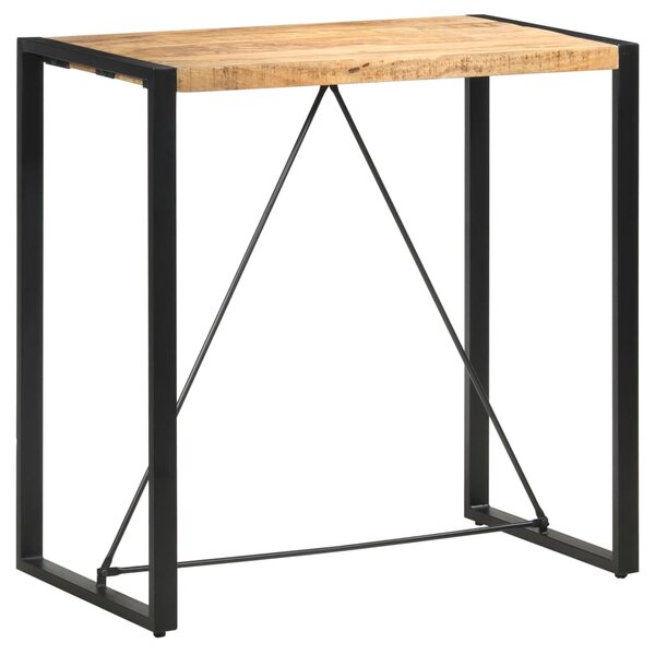 Barový stolík 110x60x110 cm masívne mangovníkové drevo