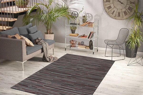 PLOCHO TKANÝ KOBEREC, 120/180 cm antracitová Kayoom - Online Only bytové doplnky, Online Only