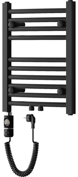 Mexen Ares, elektrické vykurovacie teleso 500 x 400 mm, 300 W, čierna, W102-0500-400-2300-70