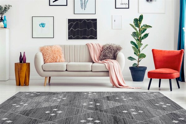 BEHÚŇ, 80/150 cm sivá, biela Kayoom - Online Only bytové doplnky, Online Only