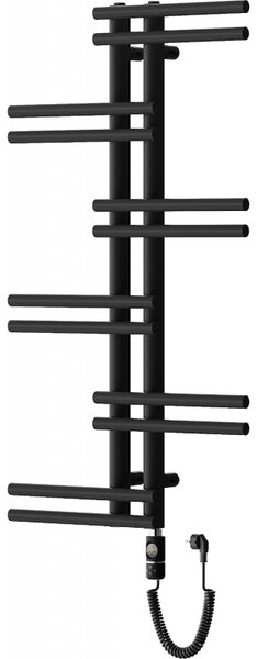 Mexen Jari, elektrické vykurovacie teleso 1005 x 550 mm, 300 W, čierna, W115-1005-550-2300-70