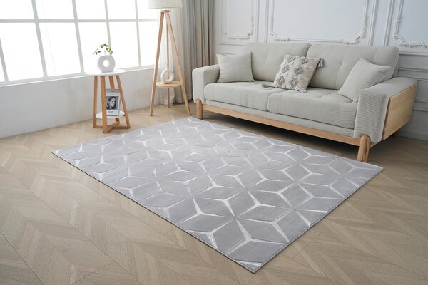 BEHÚŇ, 80/150 cm strieborná Kayoom - Online Only bytové doplnky, Online Only