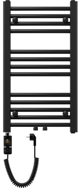 Mexen Ares, elektrické vykurovacie teleso 700 x 400 mm, 300 W, čierna, W102-0700-400-2300-70