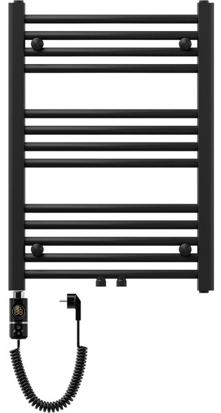 Mexen Ares, elektrické vykurovacie teleso 700 x 500 mm, 300 W, čierna, W102-0700-500-2300-70