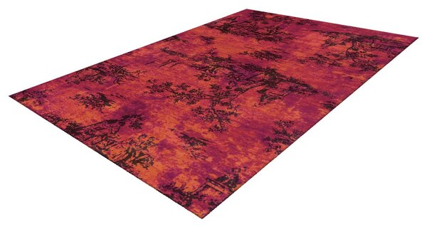PLOCHO TKANÝ KOBEREC, 120/180 cm červená Kayoom - Online Only bytové doplnky, Online Only