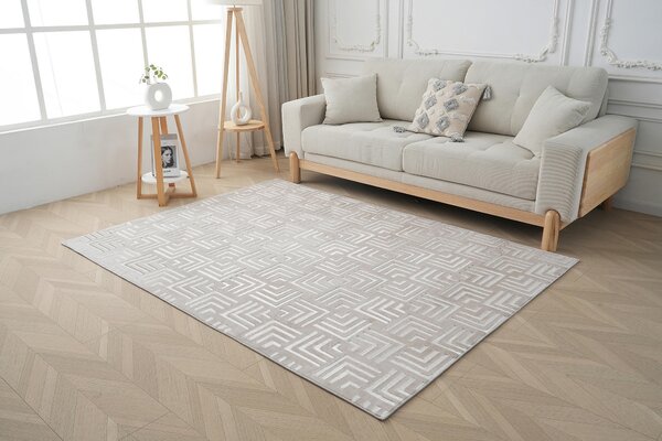 PLOCHO TKANÝ KOBEREC, 120/160 cm béžová Kayoom - Online Only bytové doplnky, Online Only