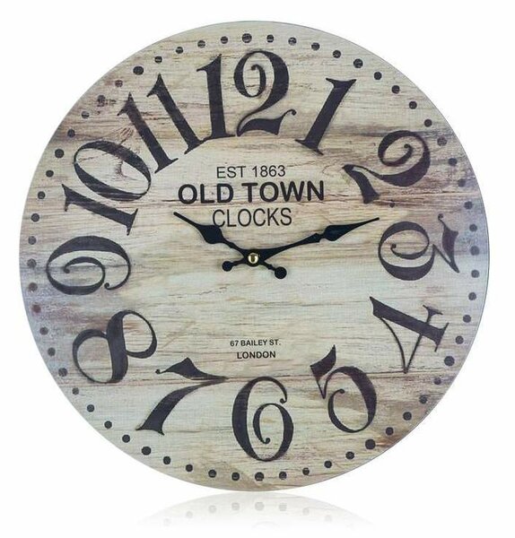 Nástenné hodiny Old town, pr. 34 cm
