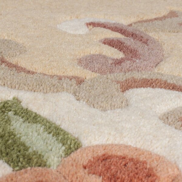 Béžový vlnený koberec Flair Rugs Aubusson, 75 × 150 cm