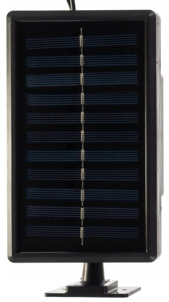 Izoxis Solárne závesné LED lampy s diaľkovým ovládaním, IP44, 2200mAh čierna